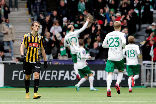 Häckens Dardan Rexhepideppar och Hammarbys Kennedy