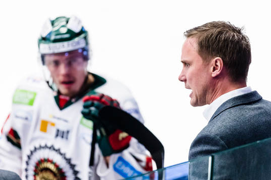 Frölundas tränare Roger Rönnberg