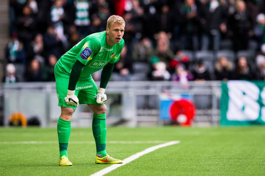 Häckens målvakt Peter Abrahamsson