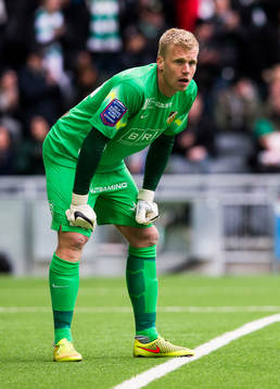 Häckens målvakt Peter Abrahamsson