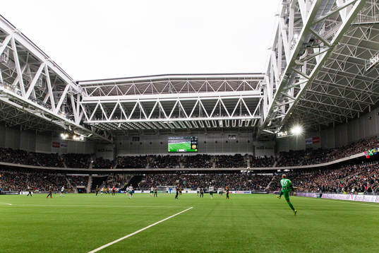 Generell vy över Tele2 Arena