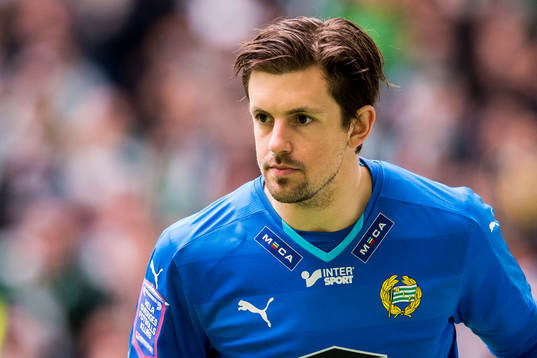 Hammarbys målvakt Johannes Hopf
