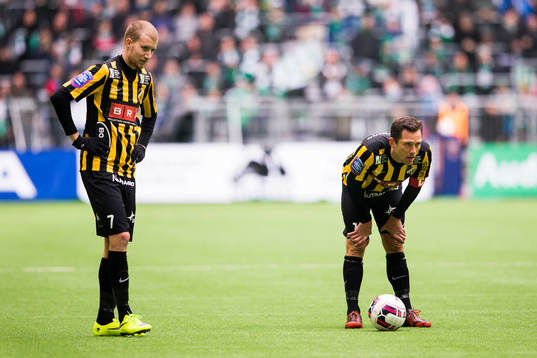 Häckens Simon Gustafson och Martin Ericsson