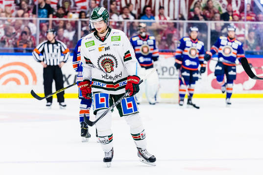 Frölundas Max Görtz deppar
