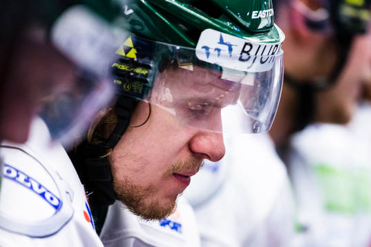 Frölundas Anton Axelsson deppar