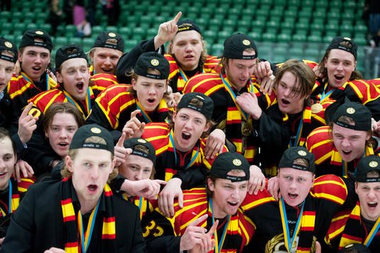 Brynäs SM guld jubel
