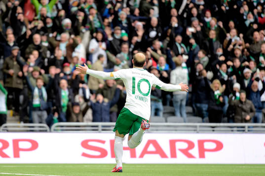 Bläddra bland fler bilder av Fotboll, Allsvenskan, Hammarby - Häcken
