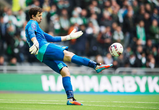 Hammarbys målvakt Johannes Hopf
