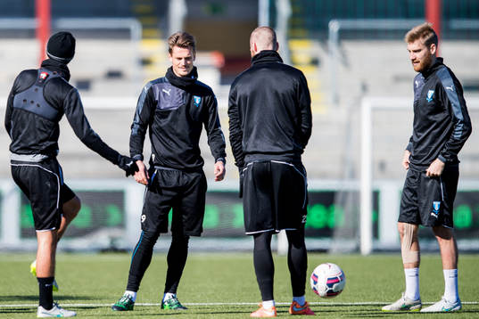Malmö FFs Markus Rosenberg och Rasmus Bengtsson