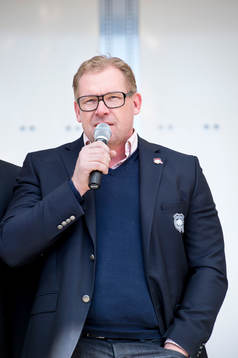 Malmö Redhawks sportchef Patrik Sylvegård när Malmö