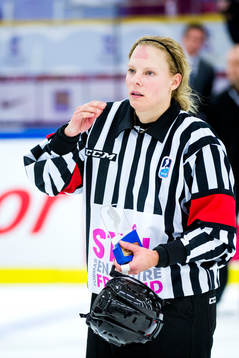 Svenska domaren Katarina Timglas
