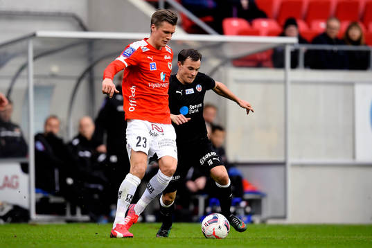 Kalmars Viktor Elm och Helsingborgs Anton Wede
