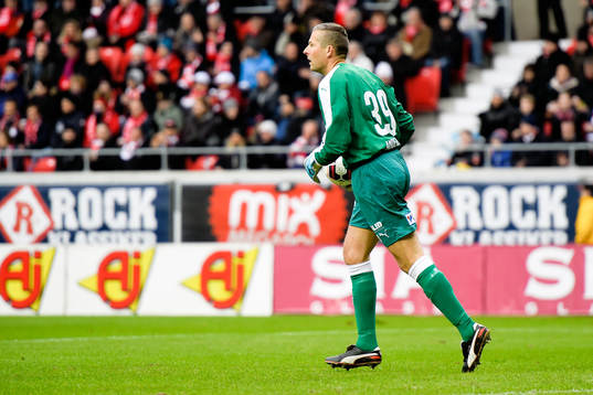 Helsingborgs målvakt Daniel Andersson