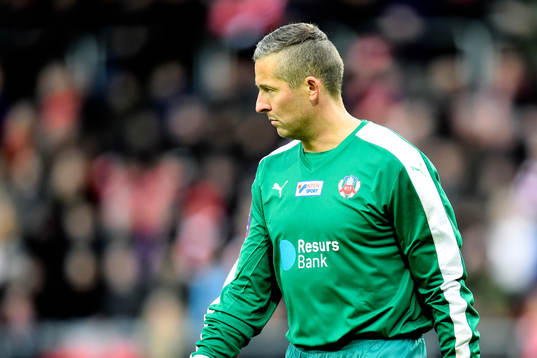 Helsingborgs målvakt Daniel Andersson