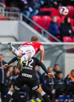 Kalmars Marcus Nilsson och Helsingborgs Astrit Ajdarevic
