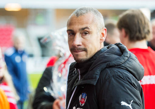 Helsingborgs manager Henrik Larsson