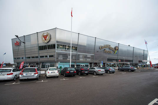 Exteriör på Guldfågels Arena