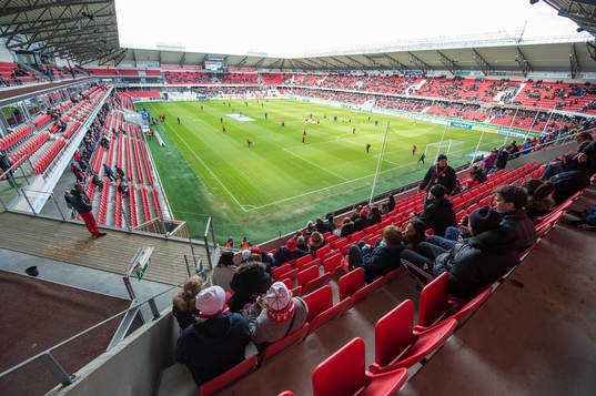 Interiör av Guldfågels Arena