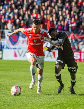 Kalmars Emin Nouri och Helsingborgs Lalawélé Atakora