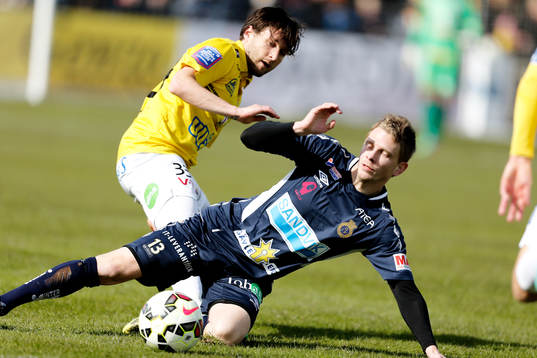Falkenbergs Tibor Joza och Gefles Johan Bertilsson