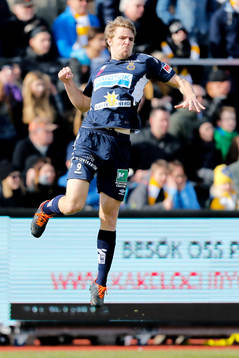 Gefles Johan Oremo jublar