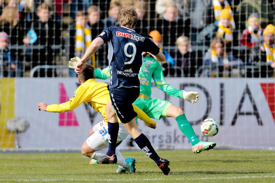 Bläddra bland fler bilder av Fotboll, Allsvenskan, Falkenberg - Gefle
