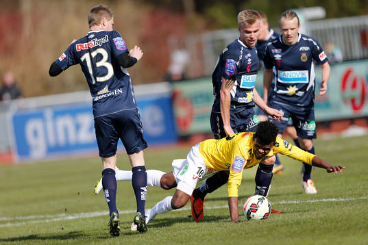 Falkenbergs Godsway Donyoh blir neddragen