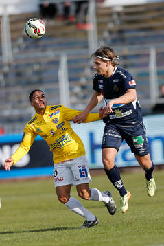 Falkenbergs Alexander Jakobsen och Gefles Jacob Hjelte