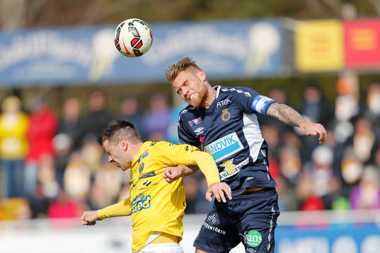 Falkenbergs Stefan Rodevåg och Gefles Jonas Lantto