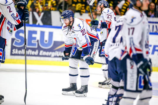 Linköpings Mattias Sjögren  deppar