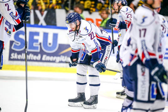 Linköpings Mattias Sjögren  deppar