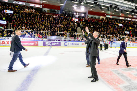 Skellefteås tränare Hans Wallson och Bert Robertsson