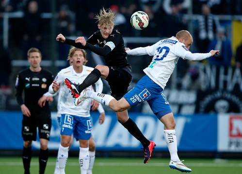 Örebros Kalle Holmberg och Norrköpings Daniel Sjölund