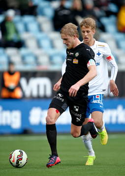 Örebros Kalle Holmberg och Norrköpings Filip Dagerstål