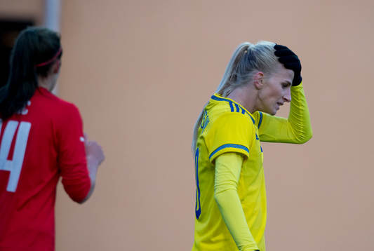 Sveriges Sofia Jakobsson deppar