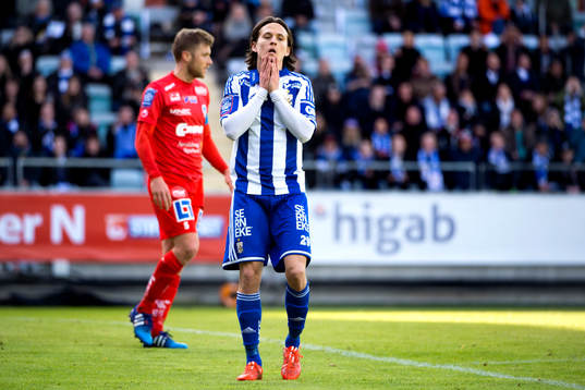 IFK Göteborgs Lasse Vibe deppar