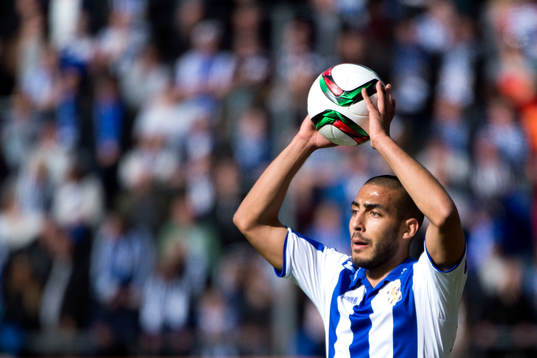 IFK Göteborgs Haitam Aleesami kastar ett inkast