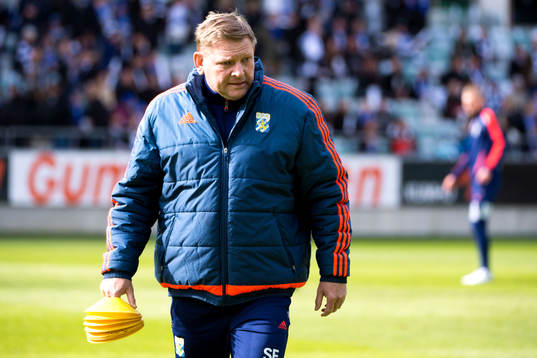 IFK Göteborgs assisterande tränare Alf Westerberg innan