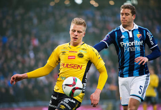 Elfsborgs Per Frick och Djurgårdens Stefan Karlsson