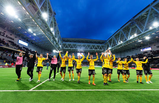 Elfsborgs spelare jublar