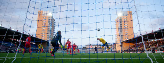 landskampen i fotboll för damer mellan Sverige och Schweiz