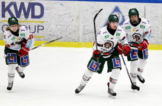 Frölundas David Stenbacka, Kevin Elgestål och Jacob