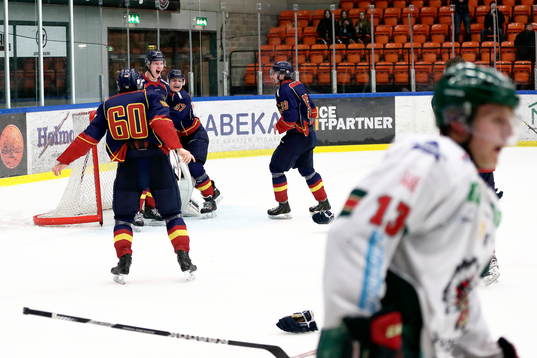 Djurgårdens spelare jublar