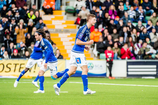Sundsvalls Johan Eklund jublar