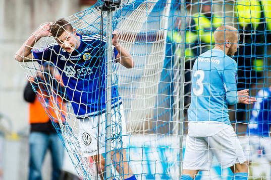 Sundsvalls Johan Eklund deppar i Malmö FFs mål
