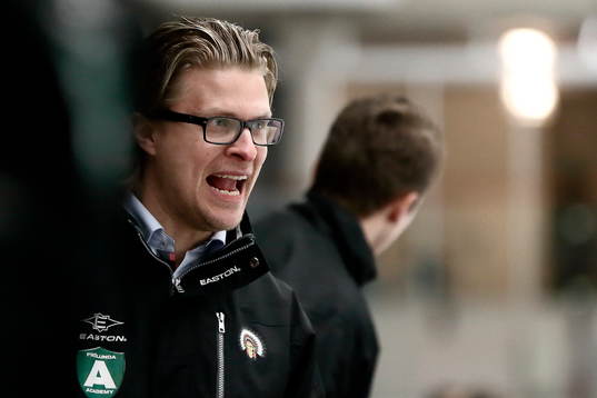Frölundas tränare Björn Liljander