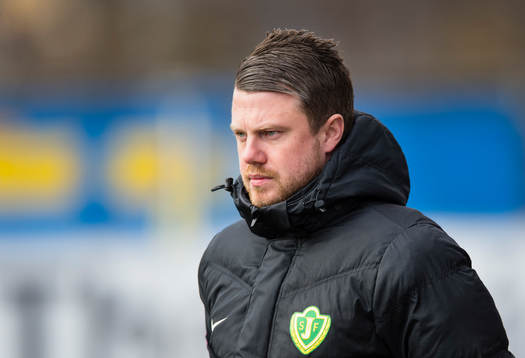 Jönköpings Södras tränare Jimmy Thelin