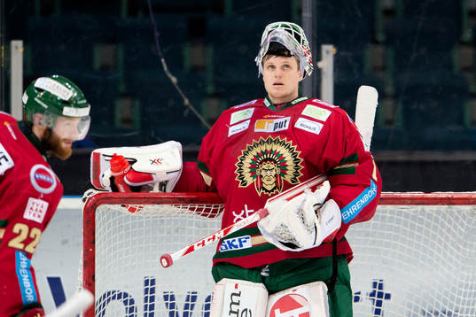 Frölundas målvakt Lars Johansson