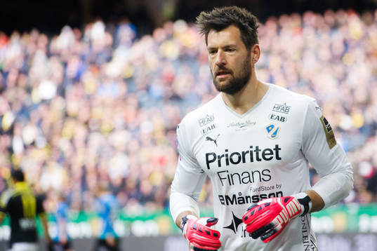 Halmstads målvakt Stojan Lukic