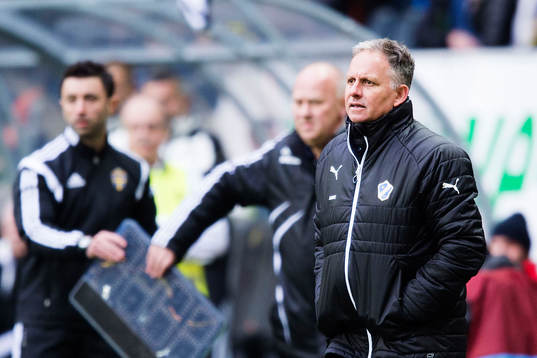 Halmstads tränare Jan Jönsson
